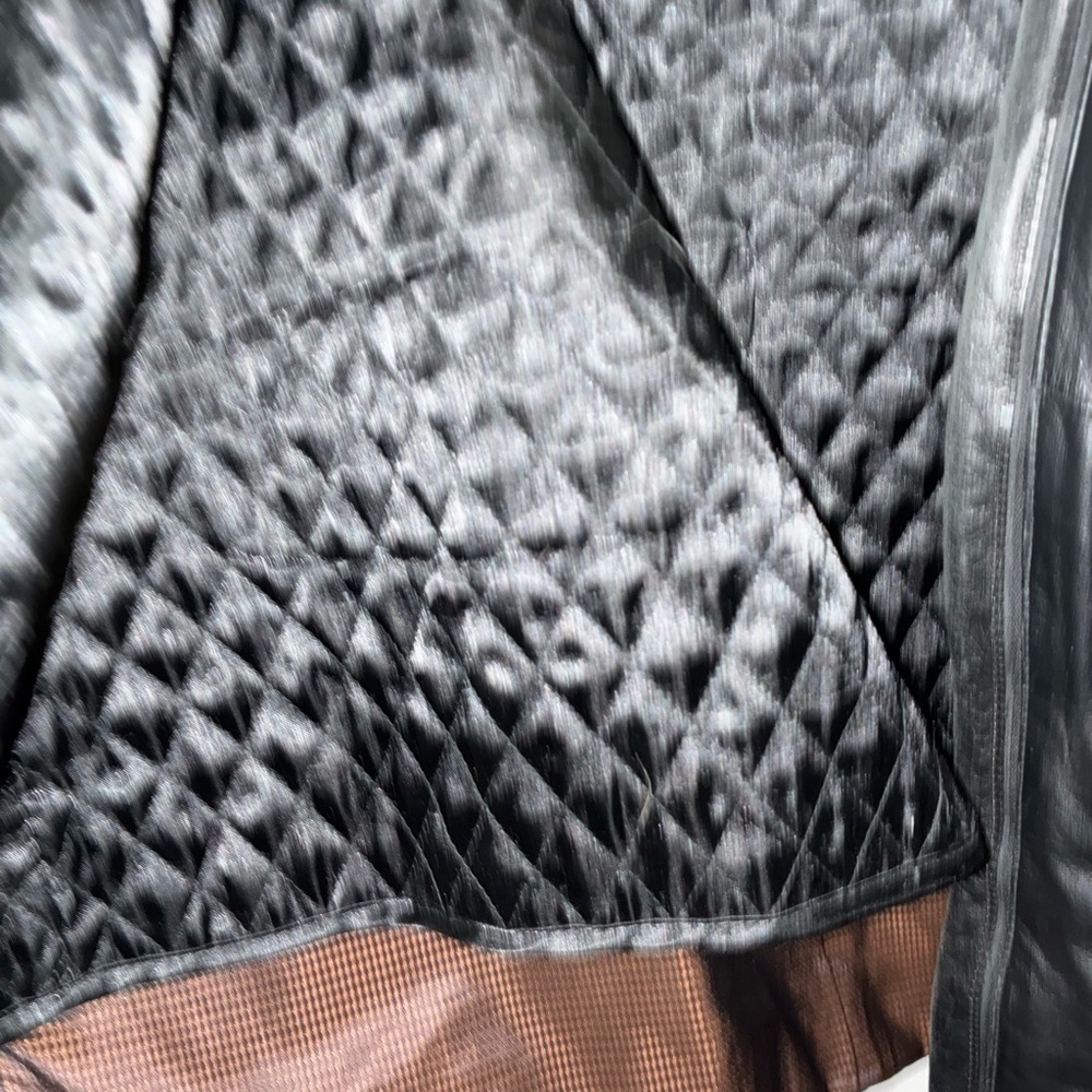 Worthington Dark Leather Jacket - Picture 7 of 7